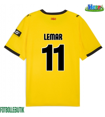 Girona Thomas Lemar #11 Bortatröja 2025-26 Kortärmad